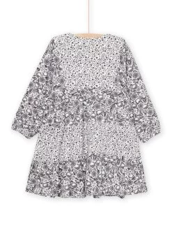 Robe à Manches Longues à Imprimé Fleuri -Dpam 22W901T3ROB J901 4