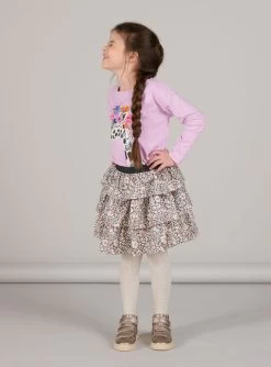 T-shirt Manches Longues Animation Girafe