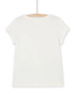 Tee Shirt Manches Courtes Ecru -Dpam 22W901V2TMC 001 4