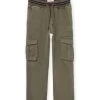 Pantalon Cargo Kaki à Taille élastiquée -Dpam 22W902B2PAN 609 3