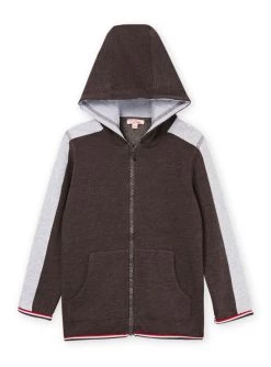 Haut De Jogging Anthracite Et Gris Chiné