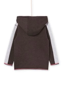 Haut De Jogging Anthracite Et Gris Chiné -Dpam 22W902D1JGH 944 4