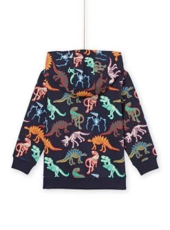 Sweat à Capuche à Imprimé Dinosaures -Dpam 22W902D6JGH 705 3