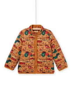 Parka Bicolore à Capuche Finition Fausse Fourrure Avec Veste Intérieure -Dpam 22W902F1PAR 804 6