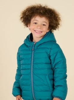 Doudoune à Capuche Réversible