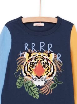 T-shirt à Animation Tête De Tigre -Dpam 22W902N3TML 622 4