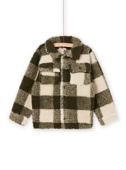 Veste En Sherpa à Carreaux Bicolores -Dpam 22W902Q1GIL 609 3