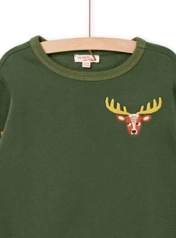 Sweat Manches Longues à Motifs Rennes -Dpam 22W902Q1SWE 609 2 1