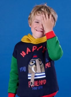 Sweat à Capuche à Animation Morse -Dpam 22W902R1SWE C243 2