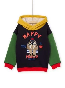 Sweat à Capuche à Animation Morse -Dpam 22W902R1SWE C243 3