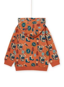 Sweat à Capuche à Imprimé Randonnée -Dpam 22W902S1GIL D300 4