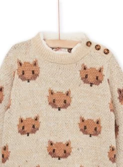 Pull à Imprimé Renard -Dpam 22W902S1PUL 008 4