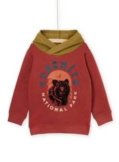 Sweat à Capuche à Animation Ours -Dpam 22W902S1SWE 511 3