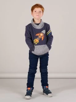 Sweat à Motif Fusée