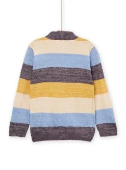 Gilet Manches Longues à Rayures -Dpam 22W902T2GIL J903 4