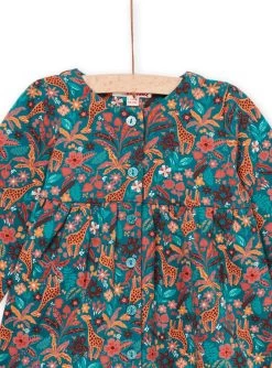 Robe Et Legging à Imprimé Fleurs -Dpam 22WG09P1ENS 714 3