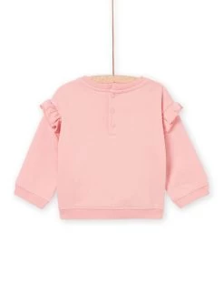 Sweat Rose à Motif Hérisson -Dpam 22WG09Q1SWE 303 5