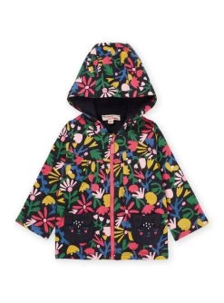 Veste à Capuche à Imprimé Fleurs -Dpam 22WG09R1JGH C243 3