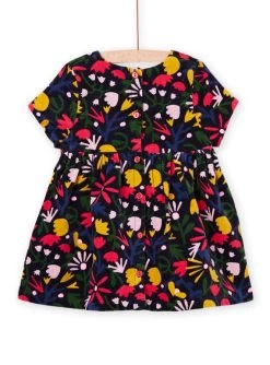 Robe En Velours Palatine à Imprimé Fleuri -Dpam 22WG09R1ROB C243 5