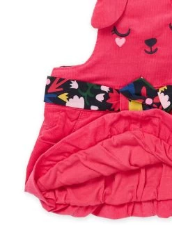 Robe à Animation Lapin Rose -Dpam 22WG09R2ROB D325 3