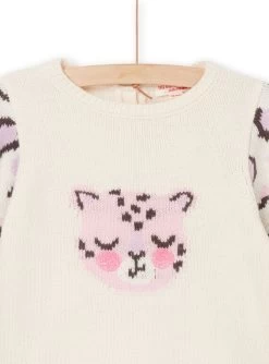 Pull En Tricot à Motifs Jacquard -Dpam 22WG09T1PUL 003 3