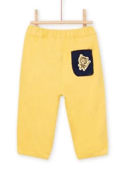 Pantalon Jaune En Velours Cotelé -Dpam 22WG10D1PAN B105 3