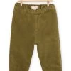 Pantalon Kaki En Velours Cotelé -Dpam 22WG10D2PAN G604 1