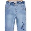 Pantalon En Maille Denim -Dpam 22WG10M1JEA P272 1