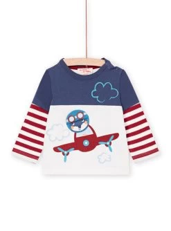 Tee Shirt Manches Longues Ecru