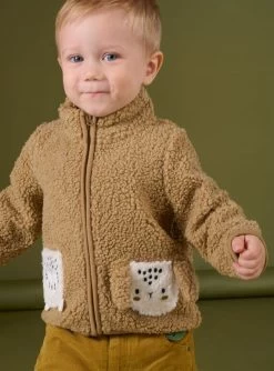 Gilet Bicolore Zippé En Sherpa