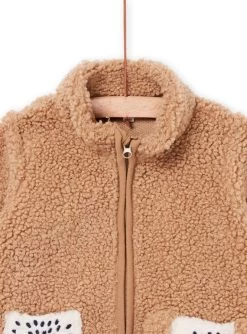 Gilet Bicolore Zippé En Sherpa -Dpam 22WG10Q1GIL 821 4