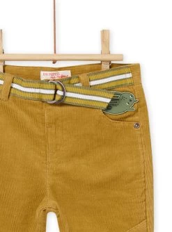 Pantalon Pécan En Velours Côtelé Avec Ceinture -Dpam 22WG10Q1PAN I821 4