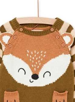 Pull En Tricot à Animation Animal -Dpam 22WG10S2PUL G608 4