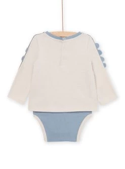 Body à Manches Longues à Animation Dinosaure 3D -Dpam 22WG10T1BOD A016 3