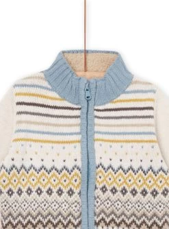Gilet En Tricot à Motifs Jacquard -Dpam 22WG10T1GIL A016 2