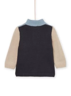 Pull En Tricot Avec Animation Jacquard Et Dinosaure -Dpam 22WG10T1PUL J923 3