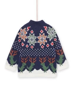 Gilet En Tricot à Imprimé Jacquard. -Dpam 22WG10V1GIL 070 5