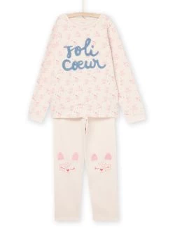 Ensemble Pyjama Sweat Et Pantalon à Animation 3D -Dpam 22WH1122PYJ 005 3 1