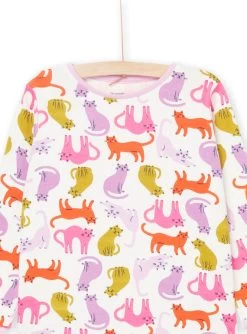 Ensemble Pyjama Pull Et Pantalon à Imprimé Chats -Dpam 22WH1123PYJ 001 3