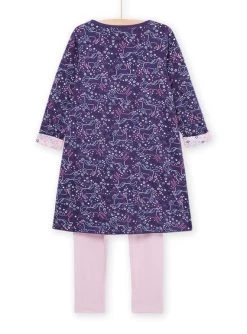 Chemise De Nuit Bleue -Dpam 22WH1132CHN 703 4