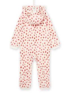 Combinaison à Capuche En Velours à Animation Panthère -Dpam 22WH1132D4F 003 4