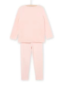 Pyjama T-shirt Et Pantalon En Velours à Motif Cerf -Dpam 22WH1135PYJ D327 4