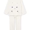Pyjama T-shirt Et Pantalon En Velours à Animation 3D Renard. -Dpam 22WH1138PYJ 001 1