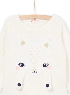 Pyjama T-shirt Et Pantalon En Velours à Animation 3D Renard. -Dpam 22WH1138PYJ 001 3