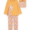 Pyjama Long à Motif Girafe 3 Pièces