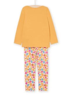 Pyjama Long à Motif Girafe 3 Pièces -Dpam 22WH1162PYG B107 5