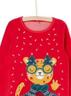 Pyjama De Noël à Motifs Léopard Et à Carreaux -Dpam 22WH1171PYJ 050 3