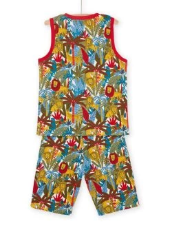 Ensemble Pyjama Et Short à Imprimé Savane -Dpam 22WH1218PYJ 003 3