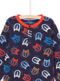 Ensemble Pyjama T-shirt Et Pantalon -Dpam 22WH1222PYJ 705 3