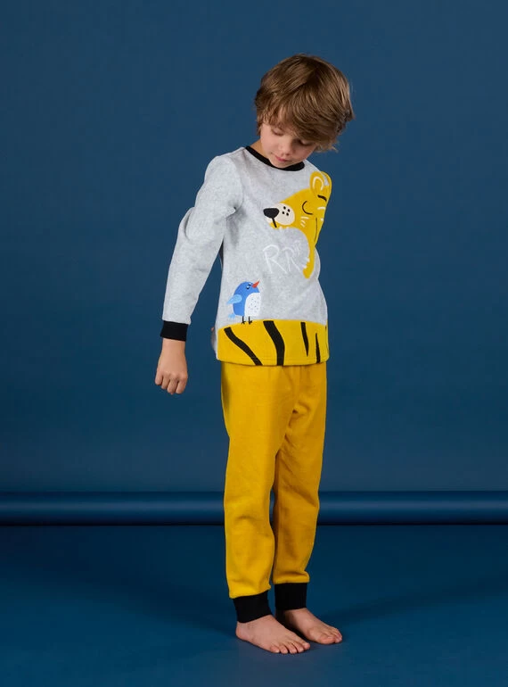 Pyjama Gris 3 Pyjama Gris